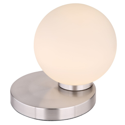 Trudy Asztali LED 5W szatin króm#