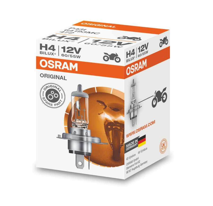 HAAU H4 64193 DOBOZOS  12V 60/55W