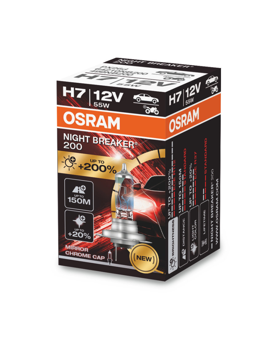 HAAU 64210NBR 200 12V 55W H7 (+200%)