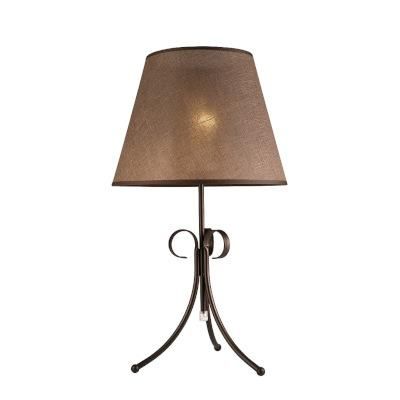 Lorenzo asztali lámpa 1×60W E27 barna/barna ln 1.49