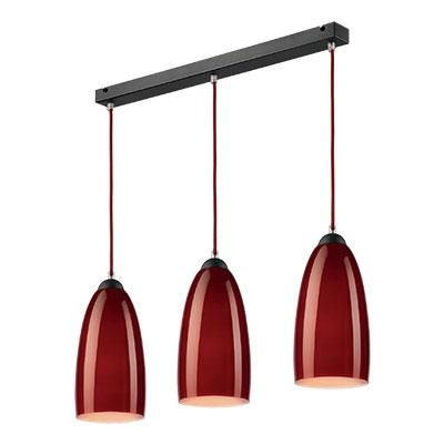 SARA Függeszték 3×60W E27 barna