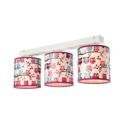 Kids mennyezeti lámpa 3×60W E27 rózsaszín bagl lm 3.76/3