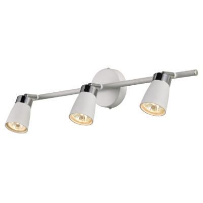 SPOT egyenes 3×50W GU10 feh/fém