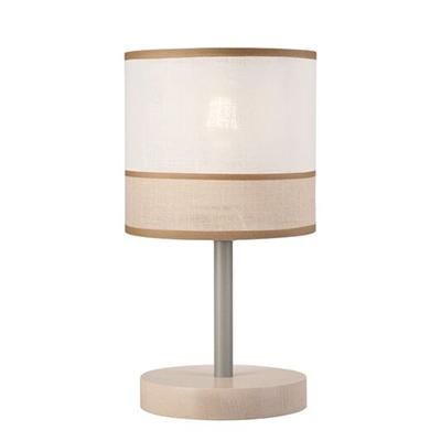 ANDREA aszt.1×60W E27 natúr/feh-béz