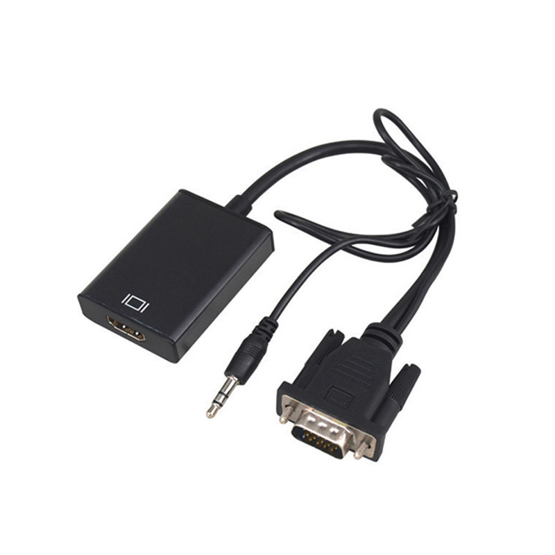 VGA + AUDIÓ - HDMI ÁTALAKÍTÓ KONVERT Trusty