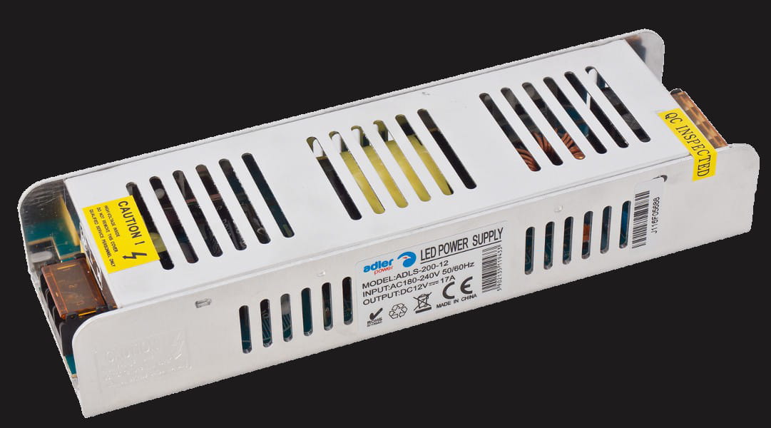LED TÁPEGYS 200W 12V/DC IP20