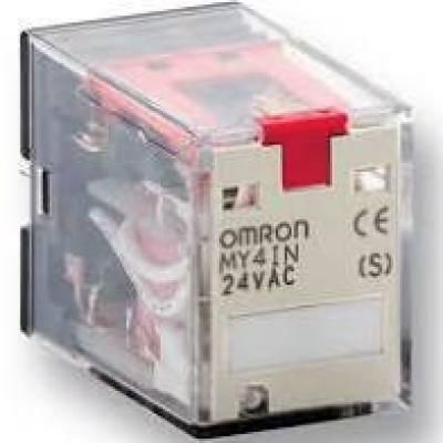 OMRON  MY4IN-GS-24DC 14P. 6A 4PDT