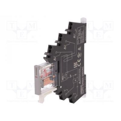 OMRON G2RV-SR500-AC230 RELÉ+FOGL.