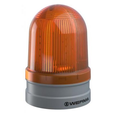 WERMA LÁMPA 12VAC SÁRGA FLASH/EVS