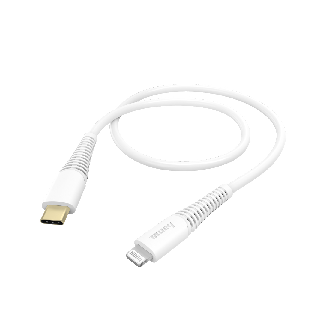 Adatkábel lightning - USB type-c 1,5M fehér