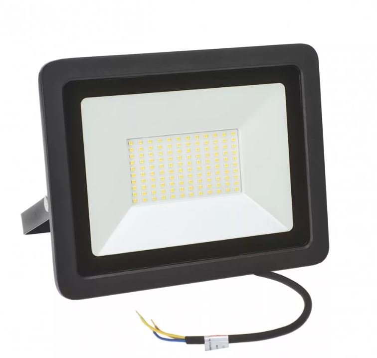 LED FÉNYV.LAPOS 100W 6000K FK IP65@