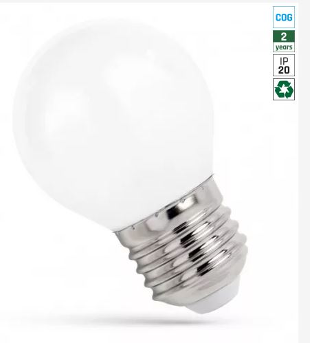 LED GÖMB E27   6 W 4000K OPÁL FILAM@
