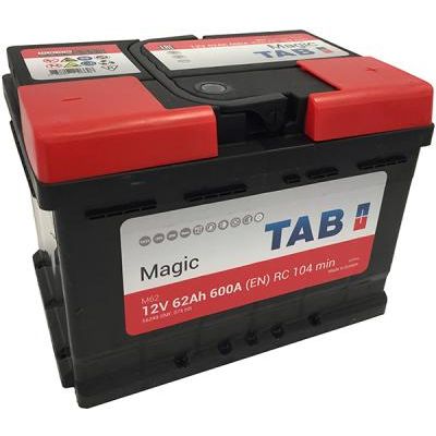 AUTÓ AKKU 12V  62Ah 600A JOBB+
