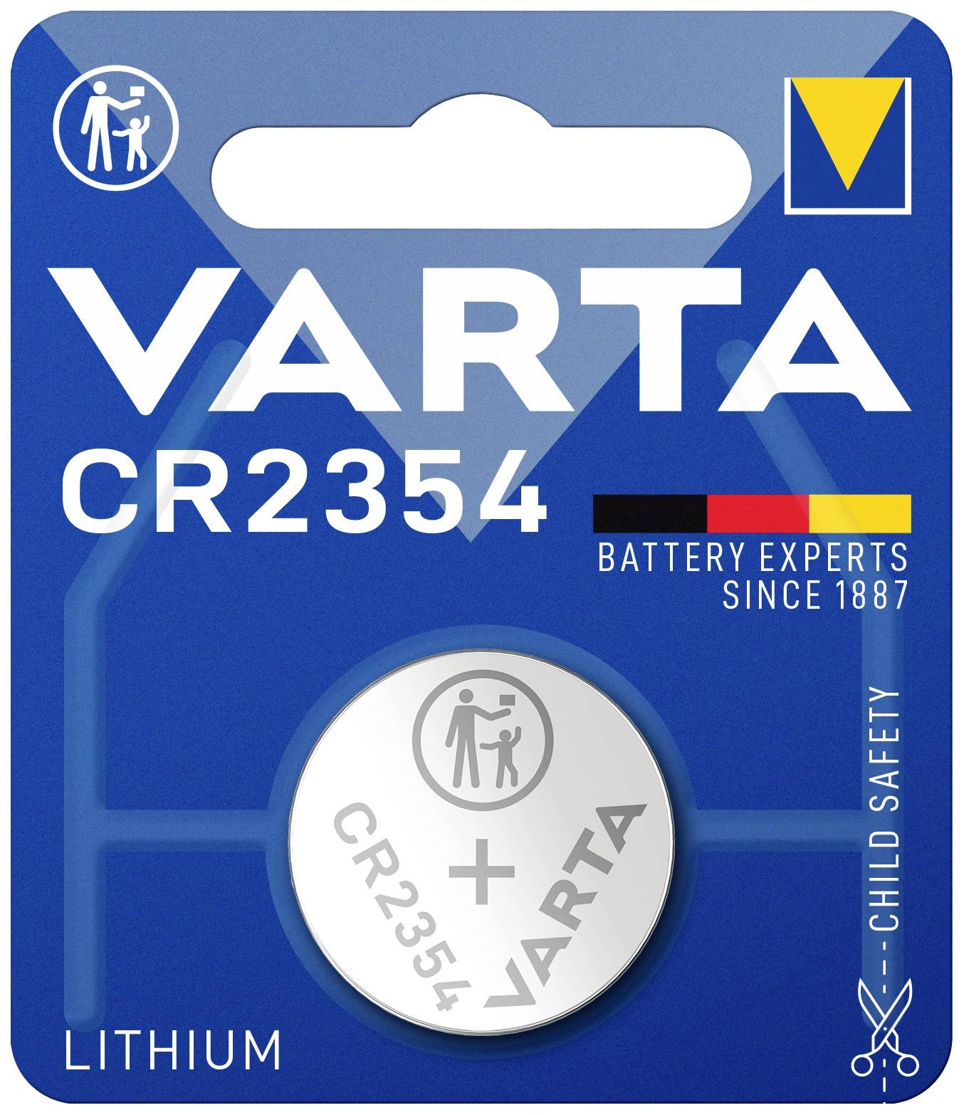 VARTA CR 2354 3V 530mAh BL1 LITHIUM GOMBELEM