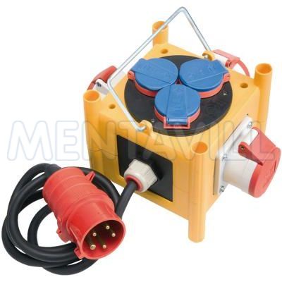 IPARI ELO. 3x5P16A+3x2P+F 1M H07RN-F