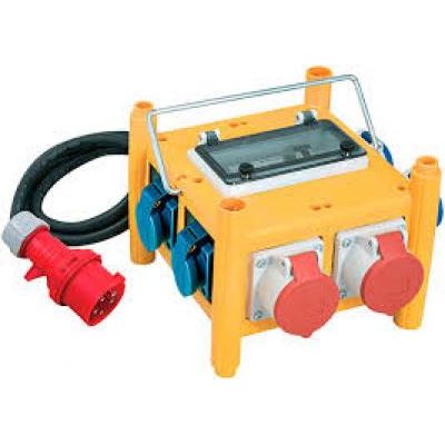 IPARI ELO. 2x5P16A+3x2P+F 40A30mA FI