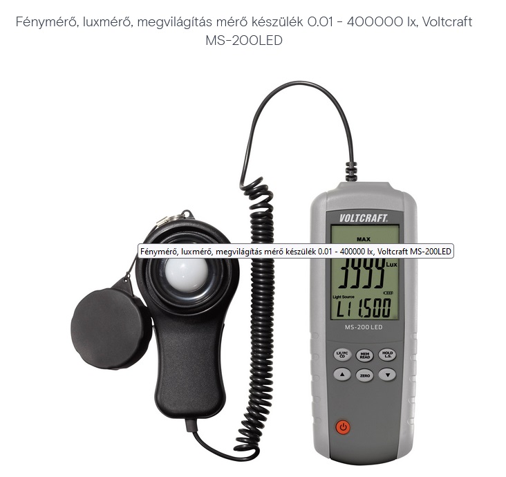 FÉNYMÉRŐ DIGIT. MS-200LD