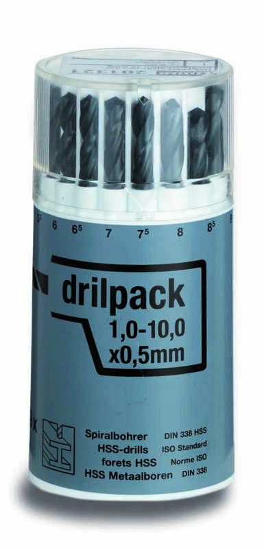 CIMCO SPIRÁLFÚRÓKÉSZLET 19DB-os