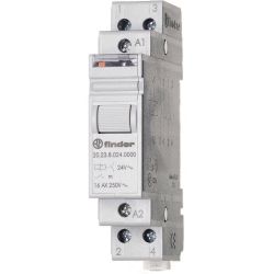 LÉPTETŐ IMP.RELÉ  12VAC 16A TS35 2