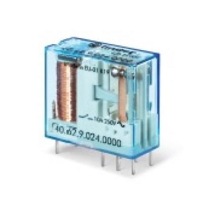 PRINTRELÉ MINI 2 VÁLTÉRINT 10A 24VDC