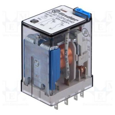 RELÉ FINDER 110V/DC 10/20A 8P 2CO