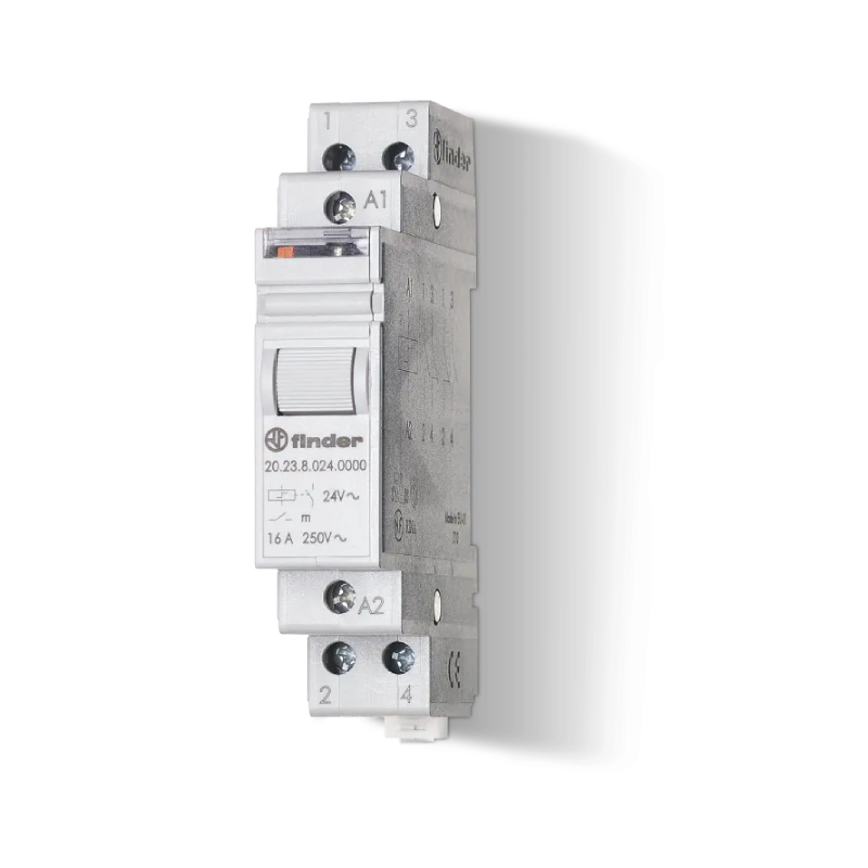 IMPULZUSRELÉ 12VDC 16A TS35