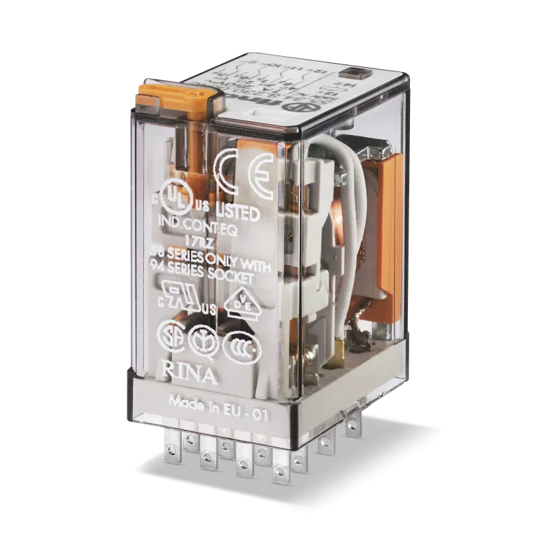 RELÉ FINDER 48V/AC 7/15A 14P 4CO