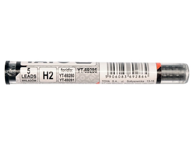 YATO ÁCSCERUZA TÖLT. H2 BETÉT 5DB@