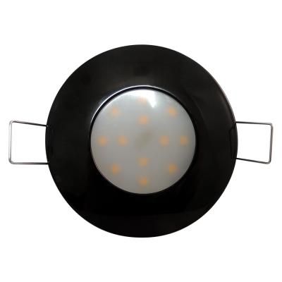SPOT LED 6W FIX FEKETE
