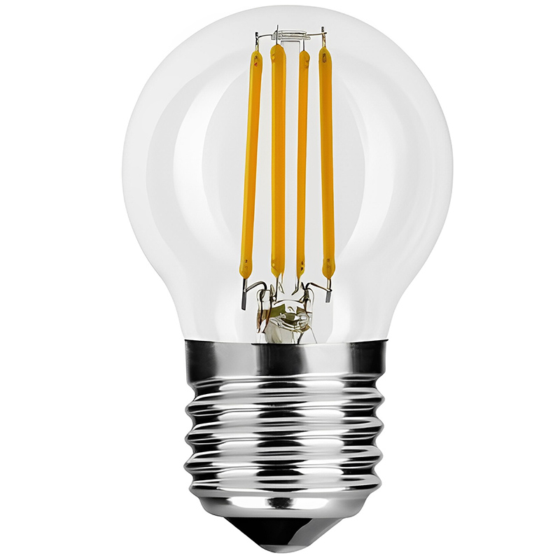 Filament LED gömb E27 4W 3000K