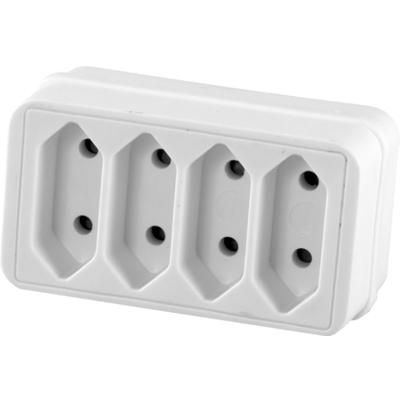 EURO ELOSZTÓ  NÉGYES 4×2,5A 250V