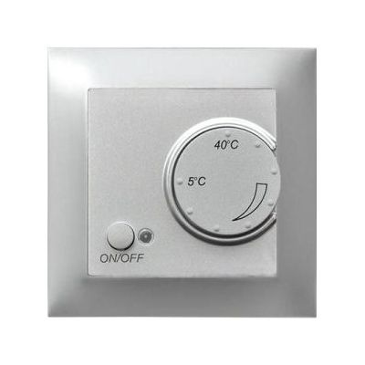 NECTO termosztát komplett ezüst