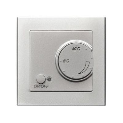 SONATA termosztát komplett ezüst