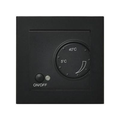 SONATA termosztát komplett fekete
