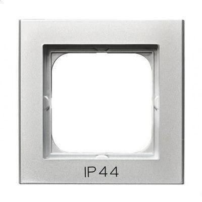 SONATA keret 1 ezüst IP44 jellel