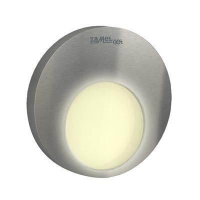 Muna LED s. 230V acél melegfehér