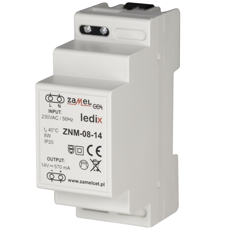 VEZÉRLŐ MODUL TS35 LED 14V DC 8W