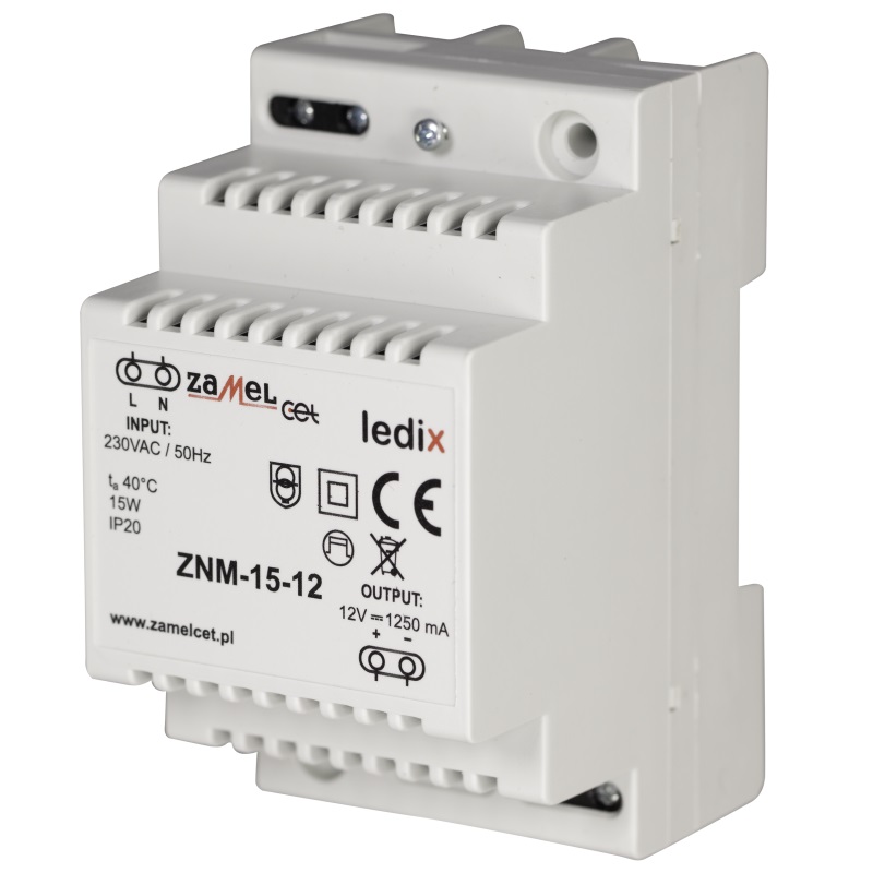 VEZÉRLŐ MODUL TS35 LED 12V DC 15W