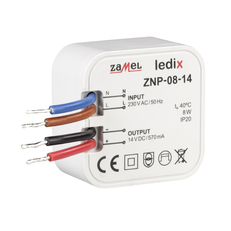 VEZÉRLŐ MOD LED 65DOBOZ 14V DC 8W