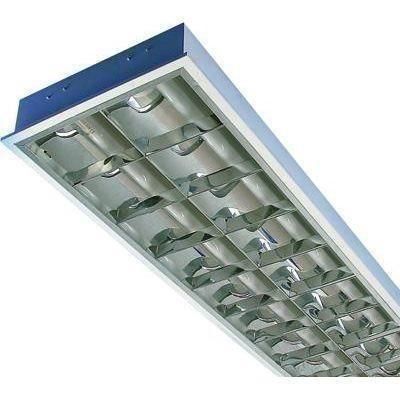 Lámpatest 2x36W tükrös süllyesztett dp p* mv-light fém ház