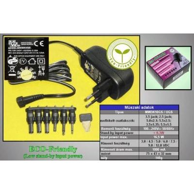 Adapter 110-240V 3-12V 1A