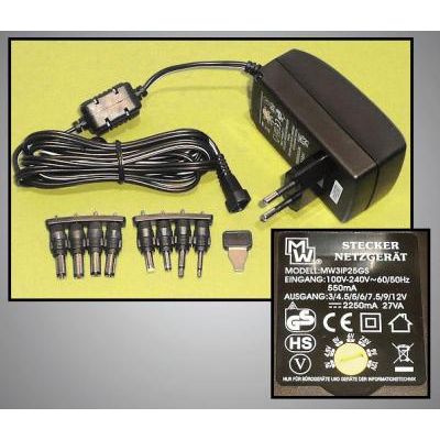 ADAPTER 110-240V 3-12V  2,25A