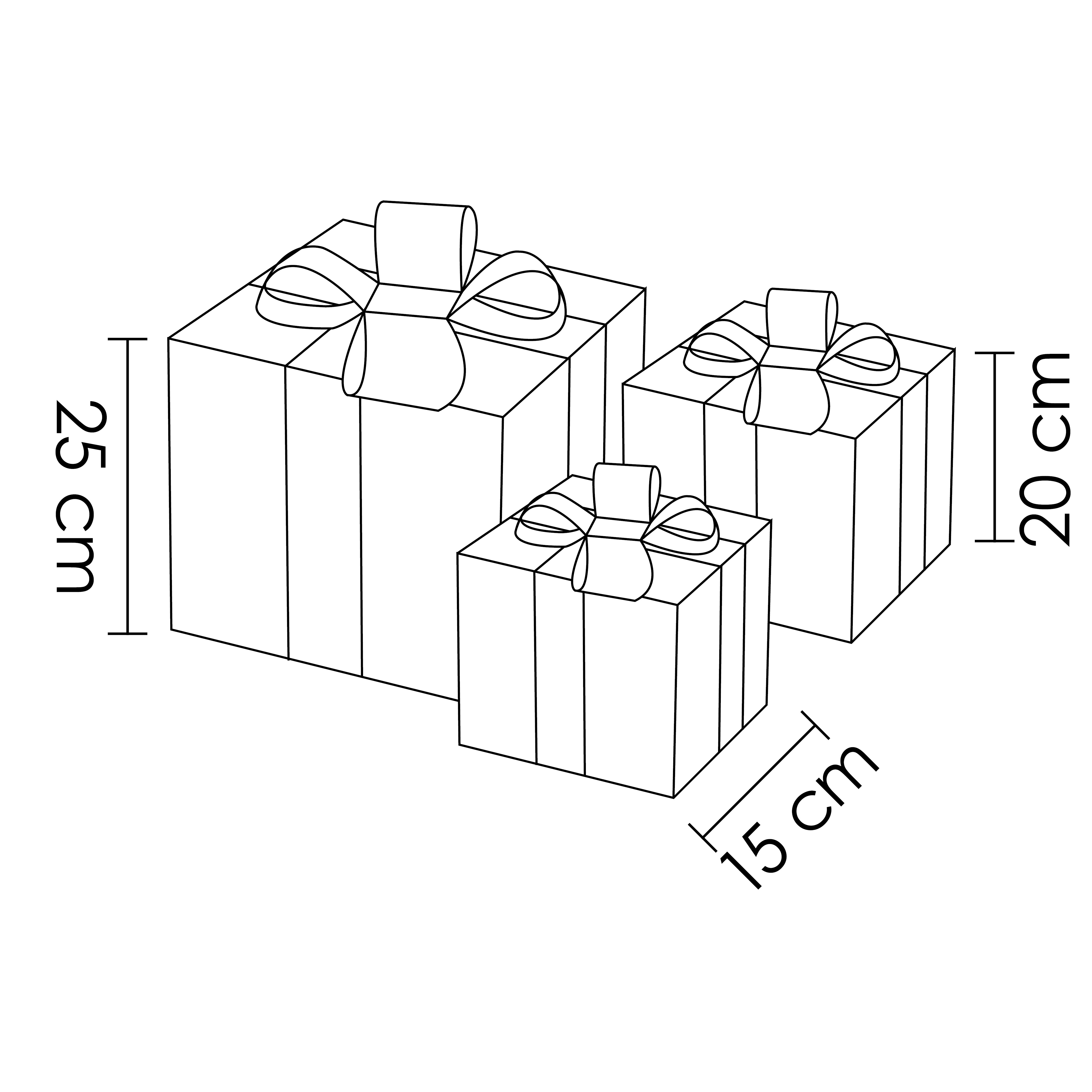 XMAS AJÁNDÉK DOBOZ 3/SZETT@