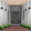 URFA kültéri fali 9W fekete négyzet