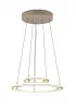 CROMER Függ. 53W LED 6200lm bézs