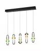 MINERVA Függ. 5x8W LED800lm2300+300