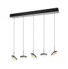 GUANO Függ. 5x8W LED 850lm m.nikk.