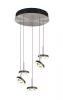 GUANO Függ. 5x8W LED 850lm m.nikk.