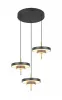 KEATON Függ. 3x10W LED1200lm2300+30