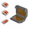 WAGO GÉLBOX 2. típusú 6mm2-es sorkapocs 221 típusú családhoz